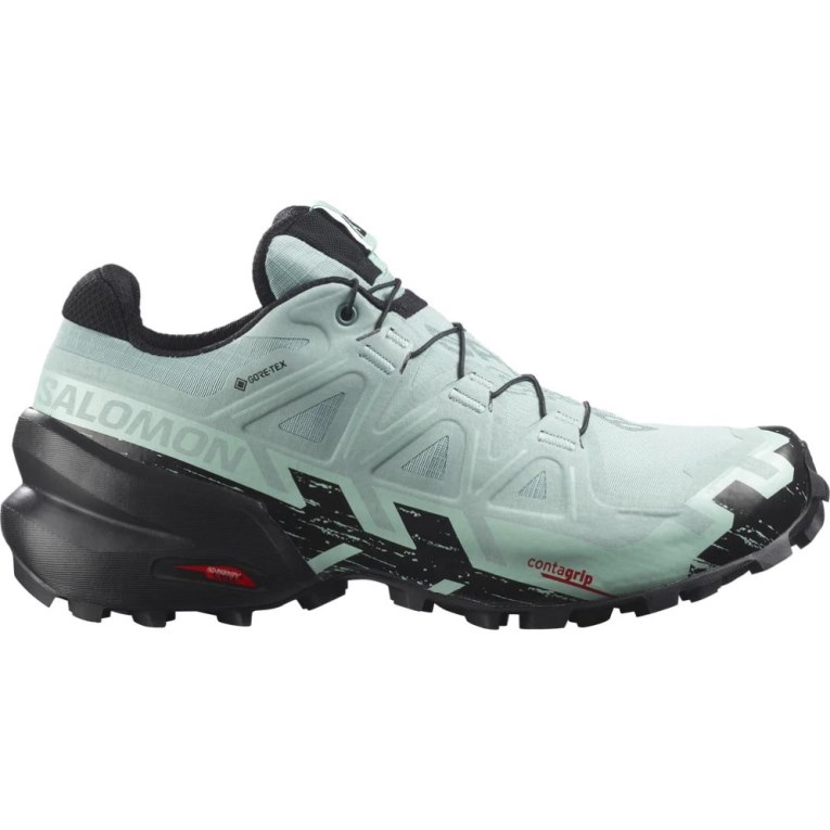 Tenis Para Trail Running Salomon Speedcross 6 GTX Mujer Verde Menta | MX UOXW706